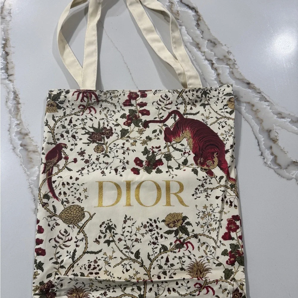 Christian Dior Lunar New Year Tote - Limited Edition Tiger Print - Picture 2 of 6